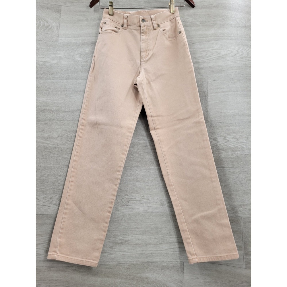 Vintage Ralph Lauren Jeans Women's 2P Petite Light Brown High Rise Straight Leg